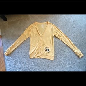 University of Michigan cardigan.